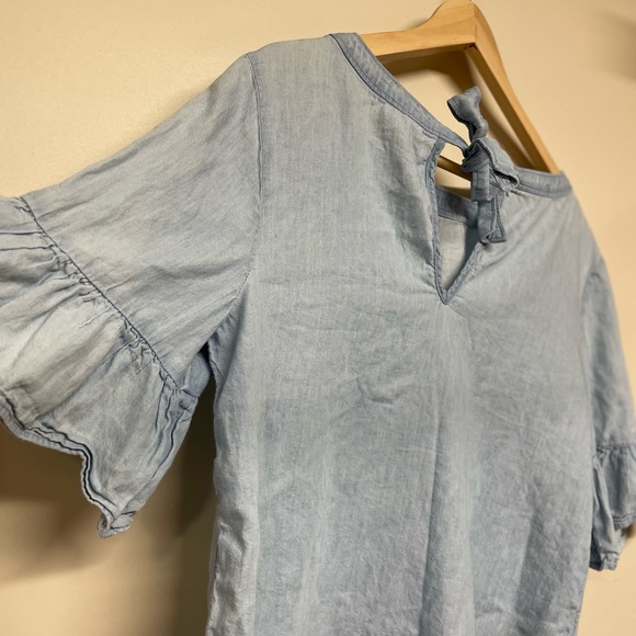 Denim Blouse - Picture 4 of 4